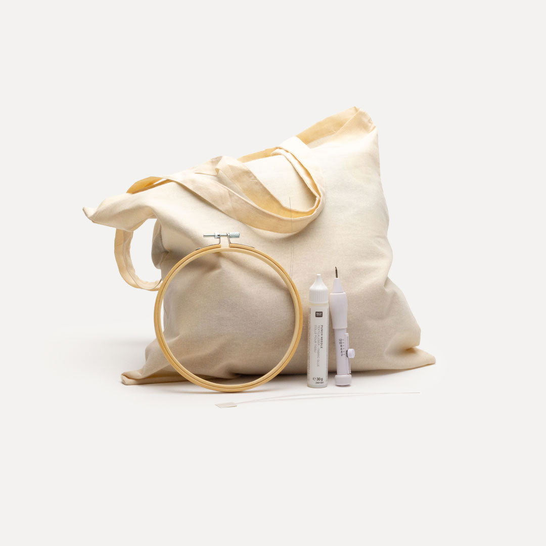 Punch Needle Tote Bag Kit